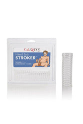 Cal Exotics - Hand Job Stroker Sleeve - Clear - Stag Shop