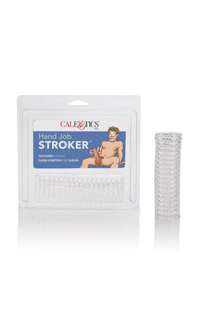 Cal Exotics - Hand Job Stroker Sleeve - Clear - Stag Shop
