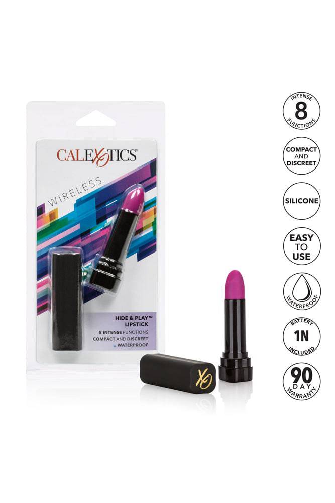 Cal Exotics - Hide & Play Lipstick Vibrator - Assorted Colours - Stag Shop