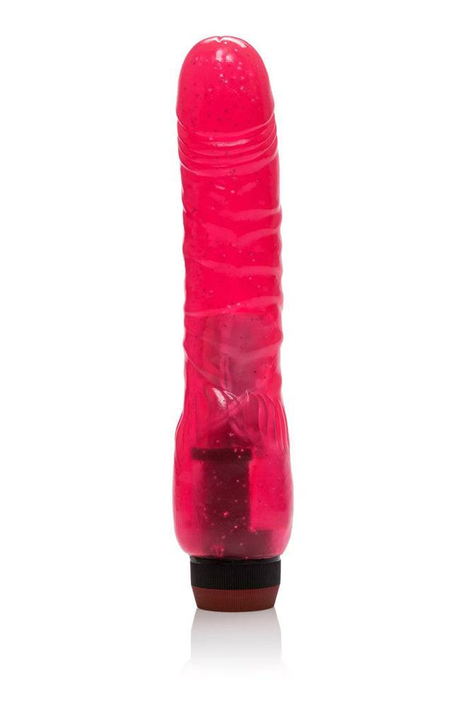 Cal Exotics - Hot Pinks - Long John Vibrating Dong - Stag Shop
