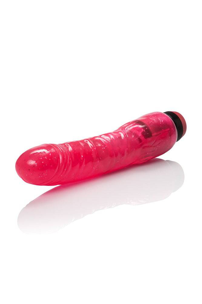 Cal Exotics - Hot Pinks - Long John Vibrating Dong - Stag Shop