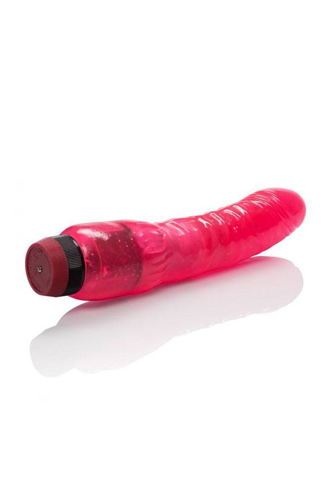 Cal Exotics - Hot Pinks - Long John Vibrating Dong - Stag Shop