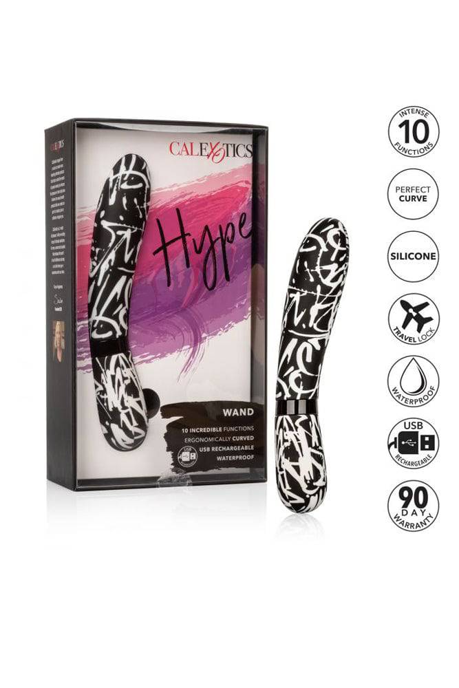 Cal Exotics - Hype - Wand Vibrator - Black - Stag Shop