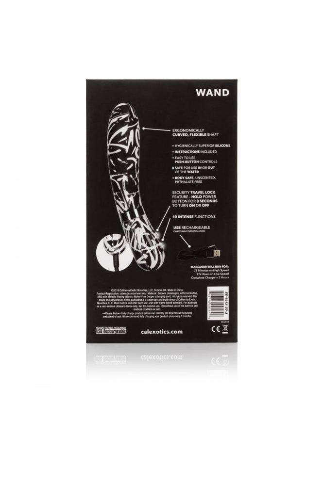 Cal Exotics - Hype - Wand Vibrator - Black - Stag Shop