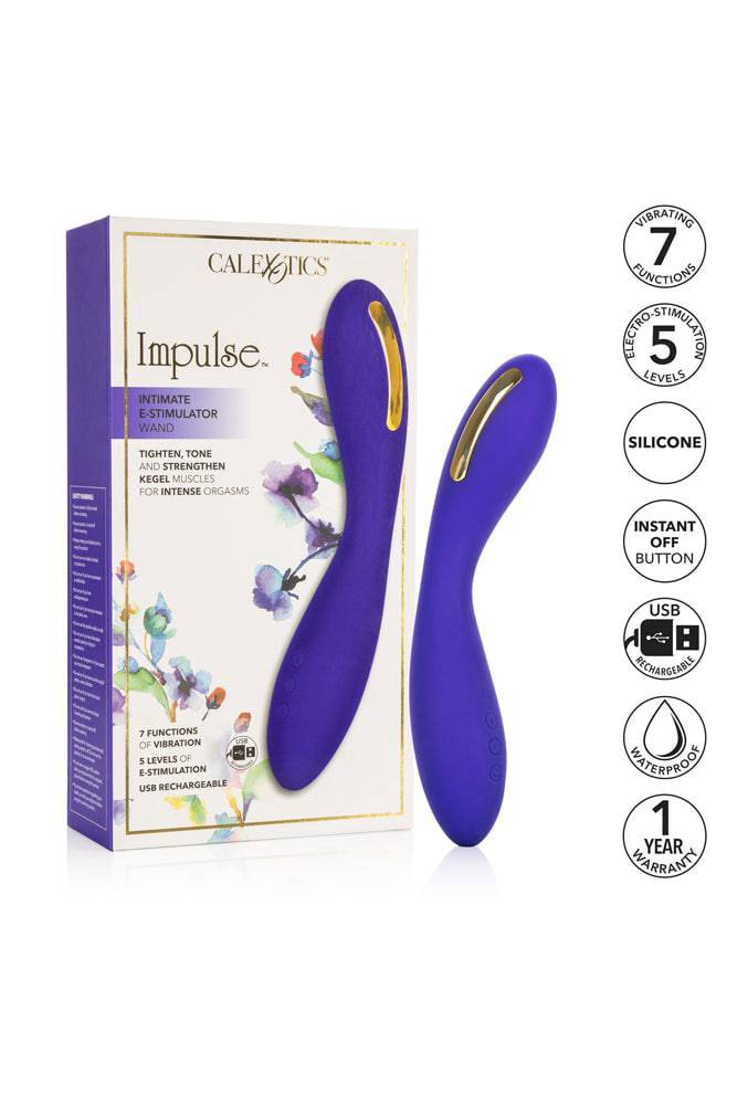 Cal Exotics - Impulse - Intimate E-Simulator Wand - Purple - Stag Shop