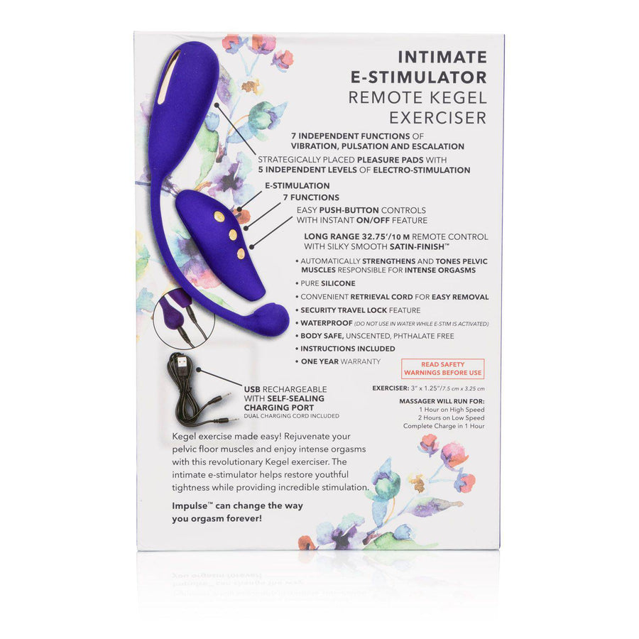 Cal Exotics - Impulse - Intimate E-Simulator Remote Kegel Exerciser - Purple - Stag Shop