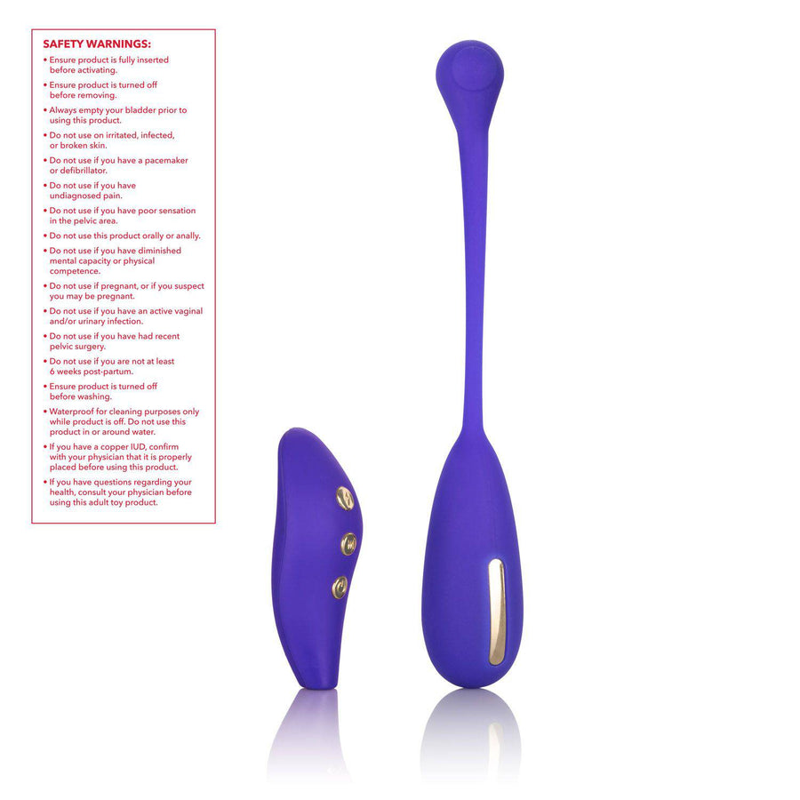 Cal Exotics - Impulse - Intimate E-Simulator Remote Kegel Exerciser - Purple - Stag Shop