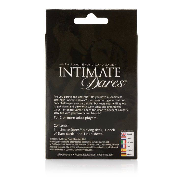 Cal Exotics - Intimate Dares Card Game - Stag Shop