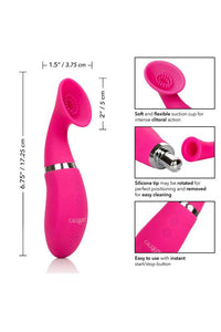 Thumbnail for Cal Exotics - Intimate Pump - Rechargeable Climaxer Pump - Pink - Stag Shop