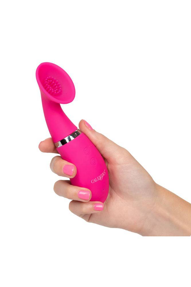 Cal Exotics - Intimate Pump - Rechargeable Climaxer Pump - Pink - Stag Shop