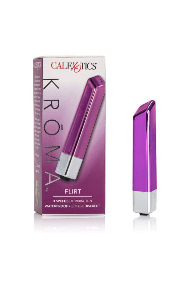 Cal Exotics - Kroma - Flirt Bullet Vibrator - Purple - Stag Shop