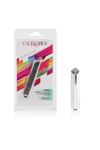 Cal Exotics - Kroma Bullet Vibrator - Silver - Stag Shop