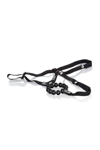 Cal Exotics - Lover's Thong With Stroker Beads - Stag Shop