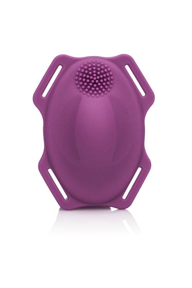 Cal Exotics - Me2 Rumbler Vibrating Strap-On - Purple - Stag Shop