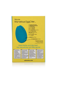 Thumbnail for Cal Exotics - Mini Marvels - Silicone Marvelous EggCiter Vibrator - Blue - Stag Shop