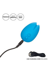 Cal Exotics - Mini Marvels - Silicone Marvelous EggCiter Vibrator - Blue - Stag Shop