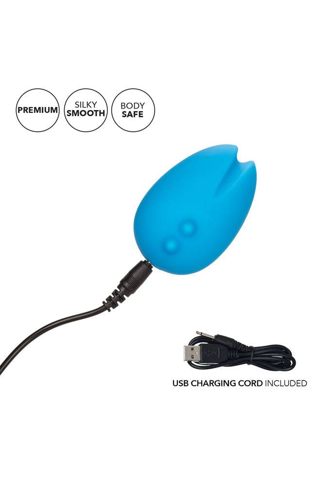 Cal Exotics - Mini Marvels - Silicone Marvelous EggCiter Vibrator - Blue - Stag Shop