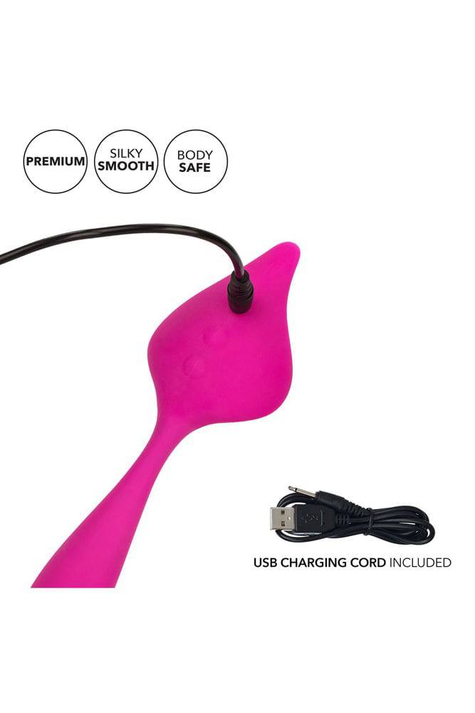 Cal Exotics - Mini Marvels - Silicone Marvelous Lover Vibrator - Pink - Stag Shop
