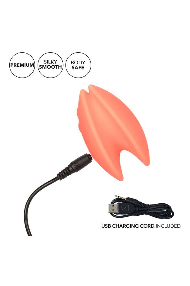 Cal Exotics - Mini Marvels - Silicone Marvelous Massager Vibrator - Orange - Stag Shop