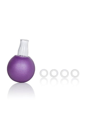 Cal Exotics - Nipple Play - Nipple Bulb Sucker - Purple - Stag Shop