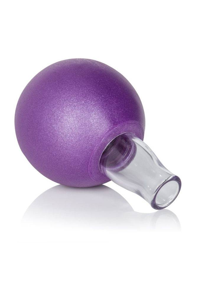 Cal Exotics - Nipple Play - Nipple Bulb Sucker - Purple - Stag Shop