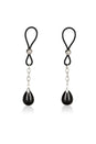 Cal Exotics - Nipple Play - Non-Piercing Nipple Jewelry - Onyx - Stag Shop
