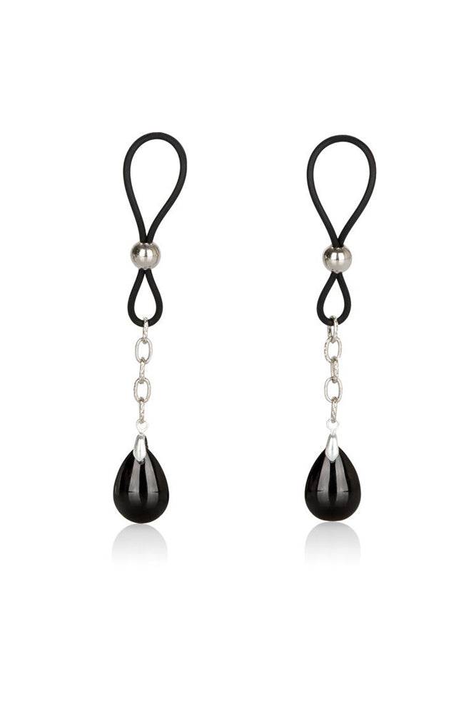 Cal Exotics - Nipple Play - Non-Piercing Nipple Jewelry - Onyx - Stag Shop