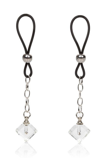 Cal Exotics - Nipple Play - Non-Piercing Nipple Jewelry - Crystal Gem - Stag Shop