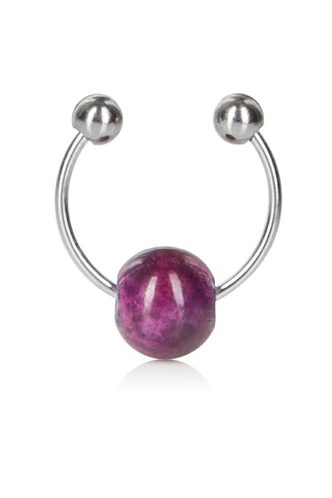 Cal Exotics - Nipple Play - Purple Chain Nipple Clamps - Stag Shop