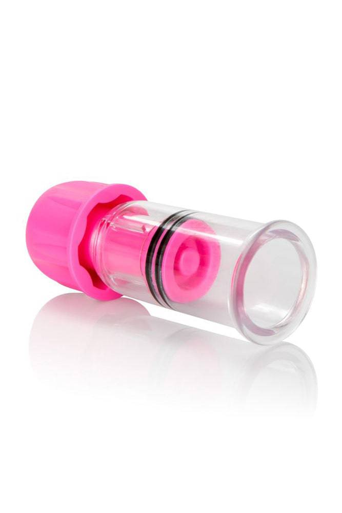 Cal Exotics - Nipple Play - Vacuum Twist Suckers - Pink - Stag Shop