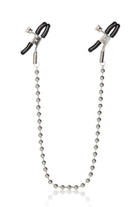 Thumbnail for Cal Exotics - Nipple Play - Silver Beaded Nipple Clamps - Stag Shop