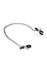 Cal Exotics - Nipple Play - Silver Beaded Nipple Clamps - Stag Shop