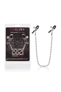 Thumbnail for Cal Exotics - Nipple Play - Silver Beaded Nipple Clamps - Stag Shop