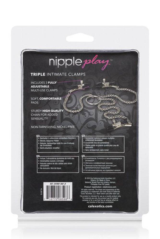 Cal Exotics - Nipple Play - Triple Intimate Clamps - Stag Shop