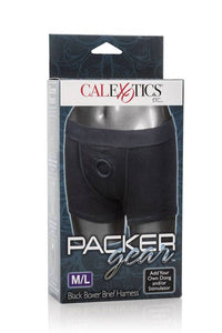 Thumbnail for Cal Exotics - Packer Gear - Boxer Brief Packer Harness - Black - Stag Shop