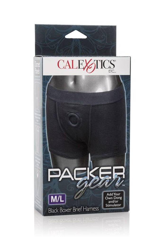 Cal Exotics - Packer Gear - Boxer Brief Packer Harness - Black - Stag Shop