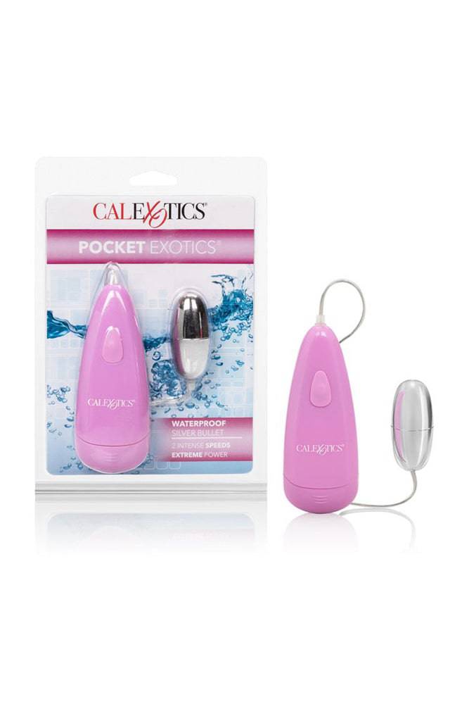Cal Exotics - Pocket Exotics - Waterproof Silver Bullet Vibrator - Stag Shop