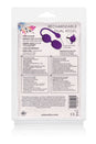 Cal Exotics - Rechargeable Dual Kegel Balls - Purple - Stag Shop