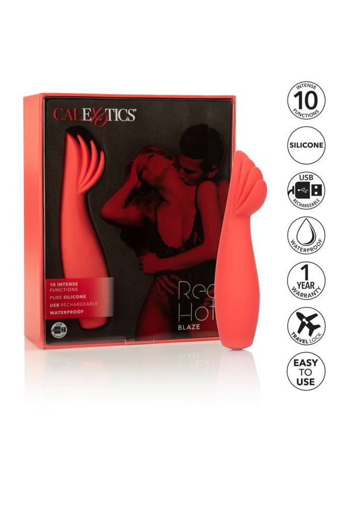 Cal Exotics - Red Hot - Blaze Vibrator - Red - Stag Shop