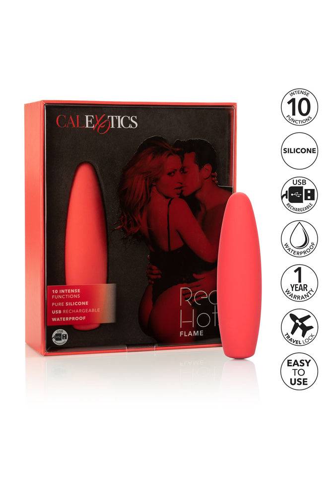 Cal Exotics - Red Hot - Flame Vibrator - Red - Stag Shop