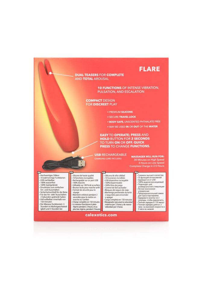 Cal Exotics - Red Hot - Flare Vibrator - Red - Stag Shop