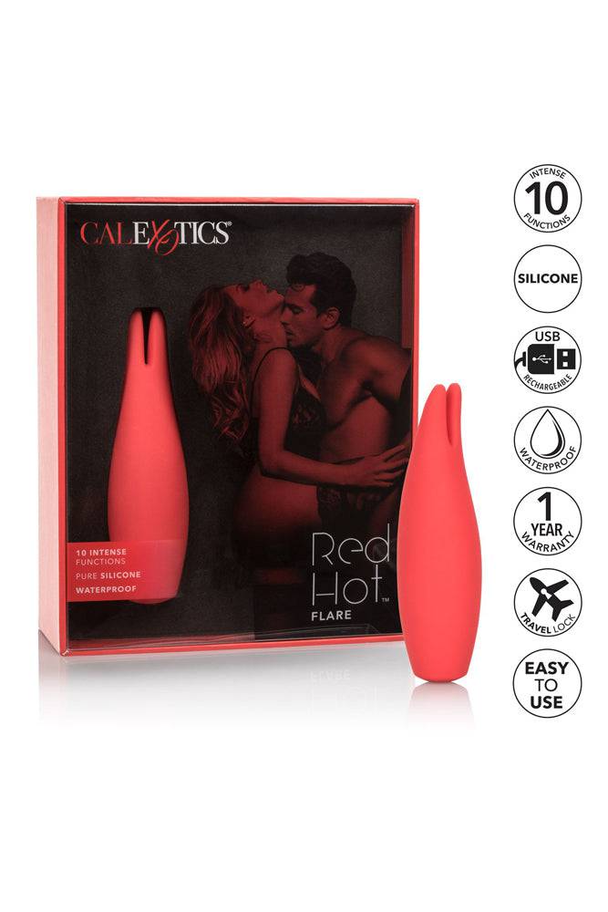Cal Exotics - Red Hot - Flare Vibrator - Red - Stag Shop