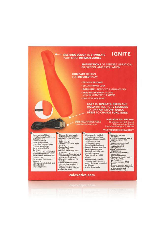 Cal Exotics - Red Hot - Ignite Vibrator - Red - Stag Shop