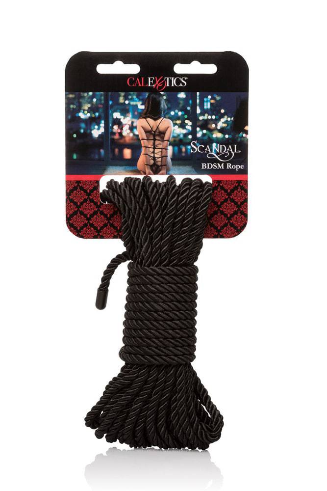 Cal Exotics - Scandal - BDSM Rope - Black - Stag Shop