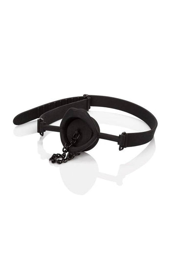Cal Exotics - Scandal - Silicone Stopper Gag - Black - Stag Shop