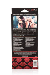Cal Exotics - Scandal - Silicone Stopper Gag - Black - Stag Shop