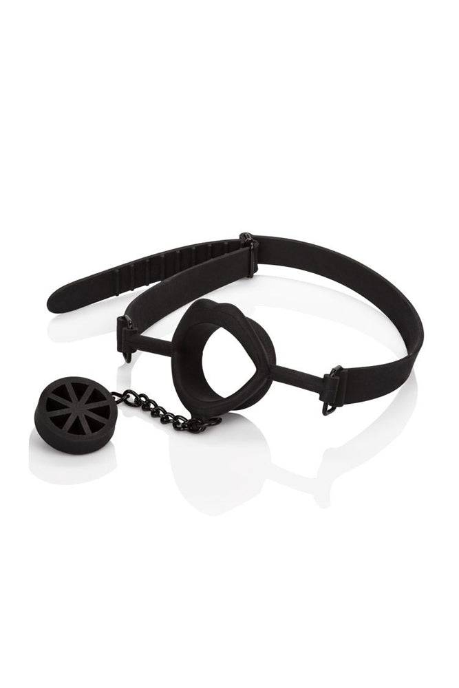 Cal Exotics - Scandal - Silicone Stopper Gag - Black - Stag Shop
