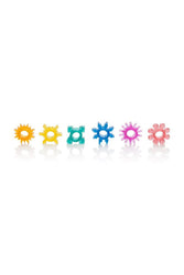 Cal Exotics - Senso 6-pack Textured Cock Rings - Stag Shop