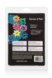 Cal Exotics - Senso 6-pack Textured Cock Rings - Stag Shop