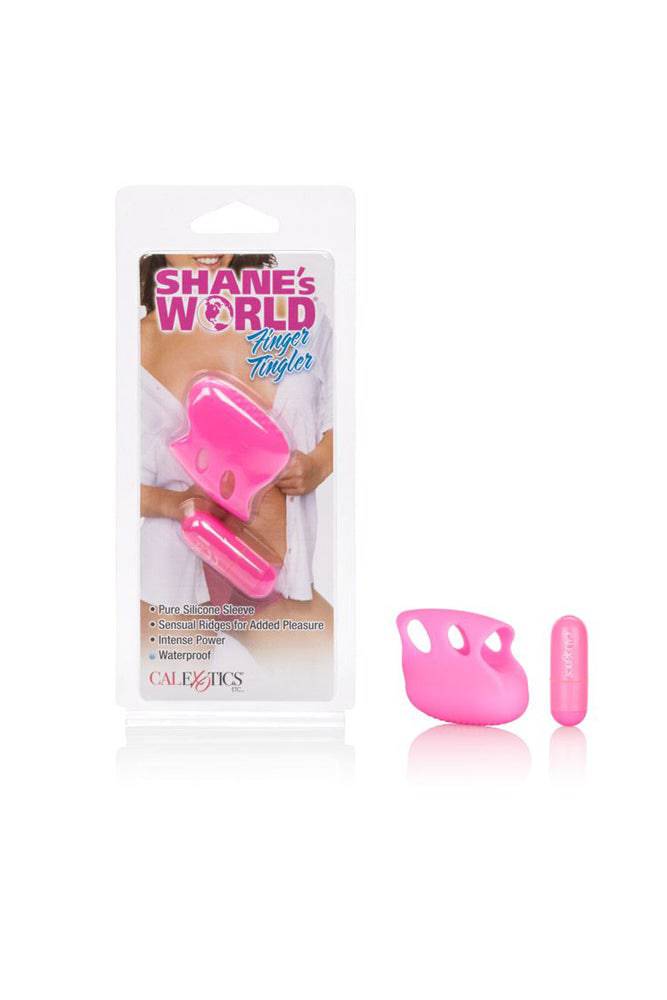 Cal Exotics - Shane's World - Finger Tingler Vibrator - Pink - Stag Shop